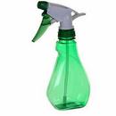 Green Trigger Spray Bottle in Clear Frosted 