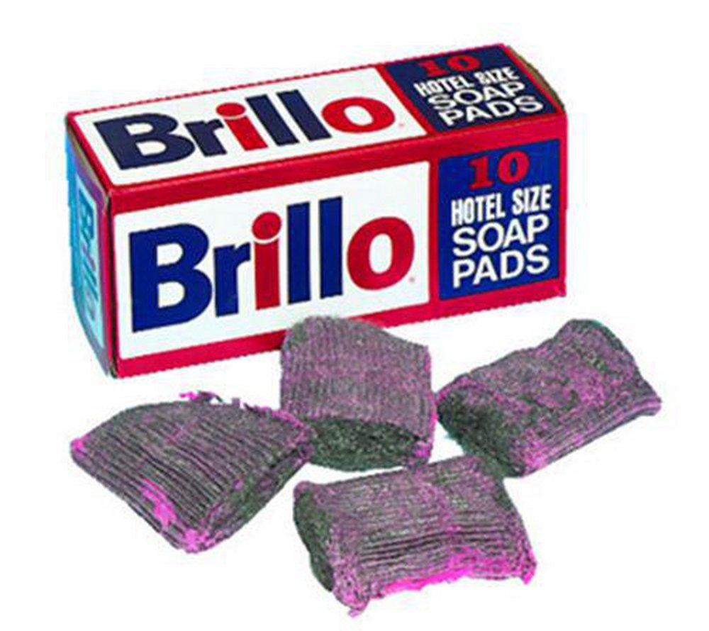 Essendant Charcoal/Pink 4 x 3-1/2 in. Steel Wool Soap Pad 