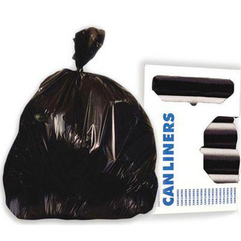 Jaguar Plastics Black 38 x 58 in. 60 gal Liner in Black 