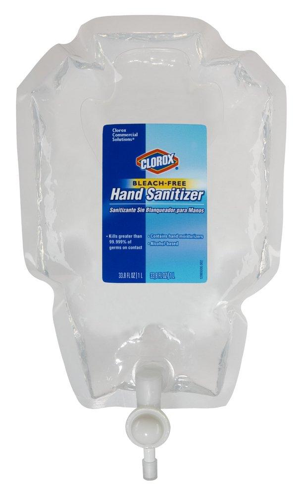 Clorox Clear Unscented Moisturizing Hand Sanitizer Spray Refill 