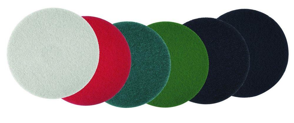 Boardwalk&reg; White Polish Floor Pad in White 