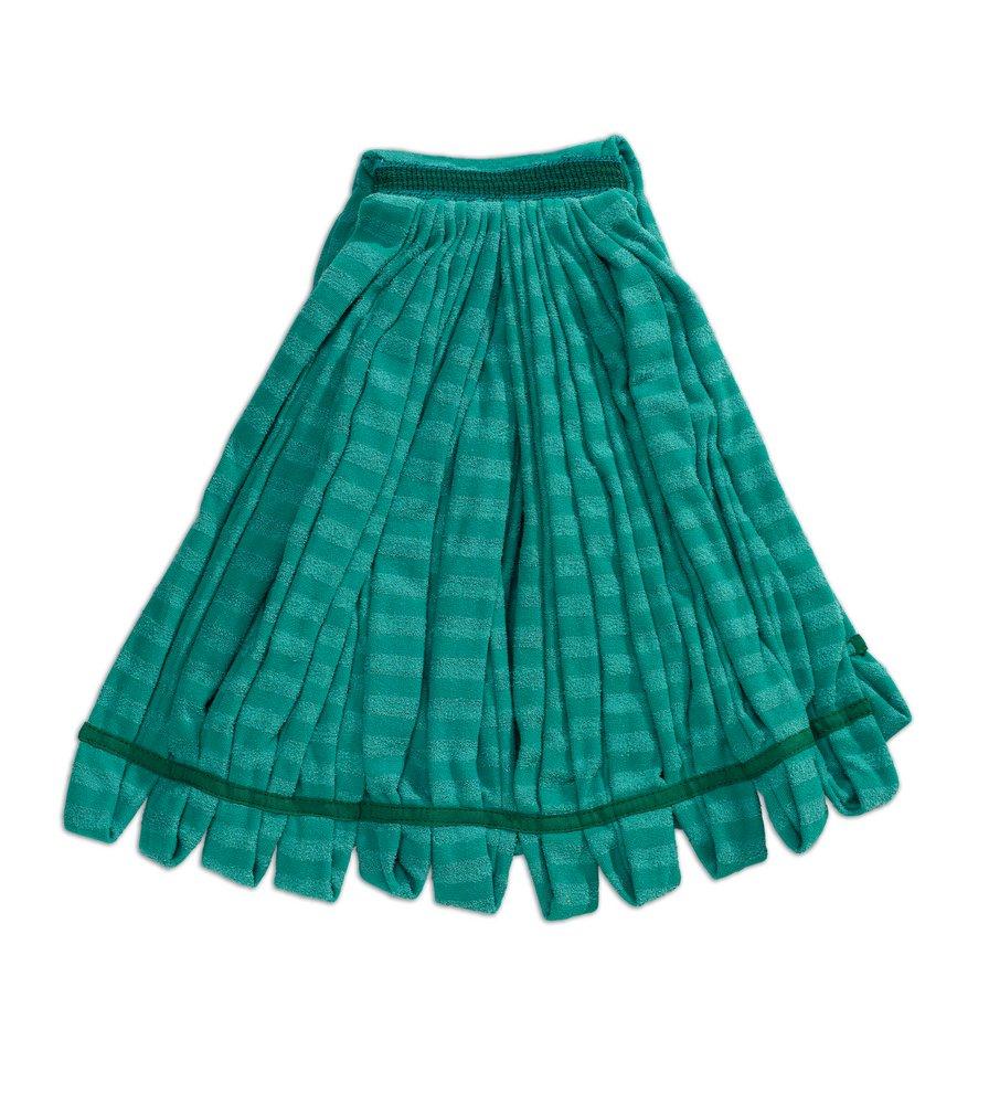 Rubbermaid Green Microfiber Tube Mop with 1 in. Headband 