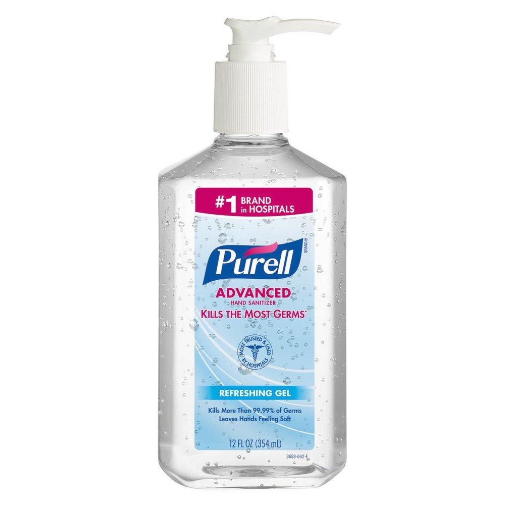 PURELL® Clear Instant Hand Sanitizer Gel Pump 