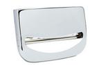 Boardwalk&reg; Polished Chrome Toilet Seat Cover Dispenser 