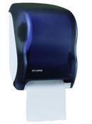 San Jamar Black Touchless Roll Towel Dispenser 