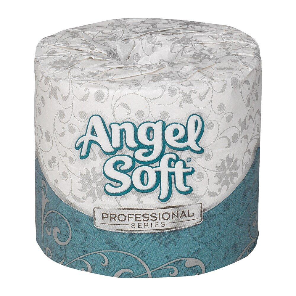 Georgia-Pacific White 4-1/20 x 4 in. Premium  2-Ply Embossed Bath Tissue in White 