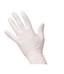 Size M Latex Disposable Gloves in Yellow