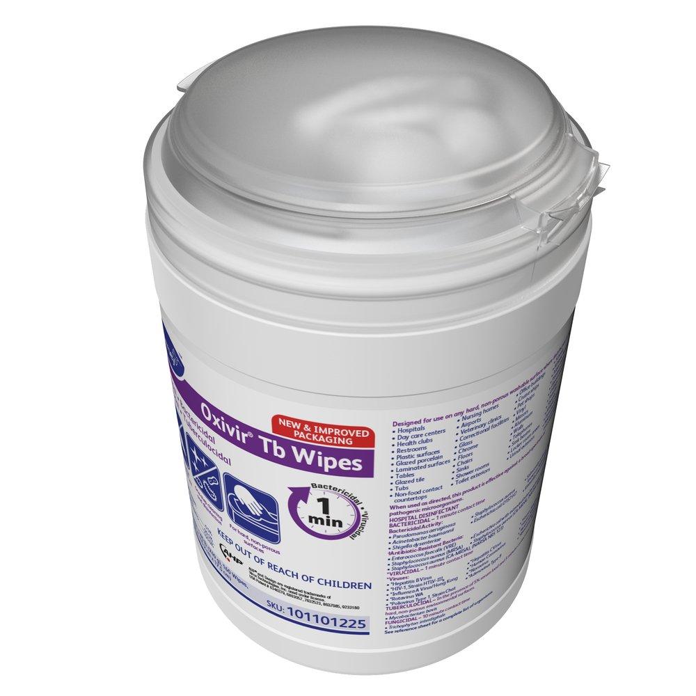 Diversey White 160-Count Tb Wipes Canister (12 Per Case) 