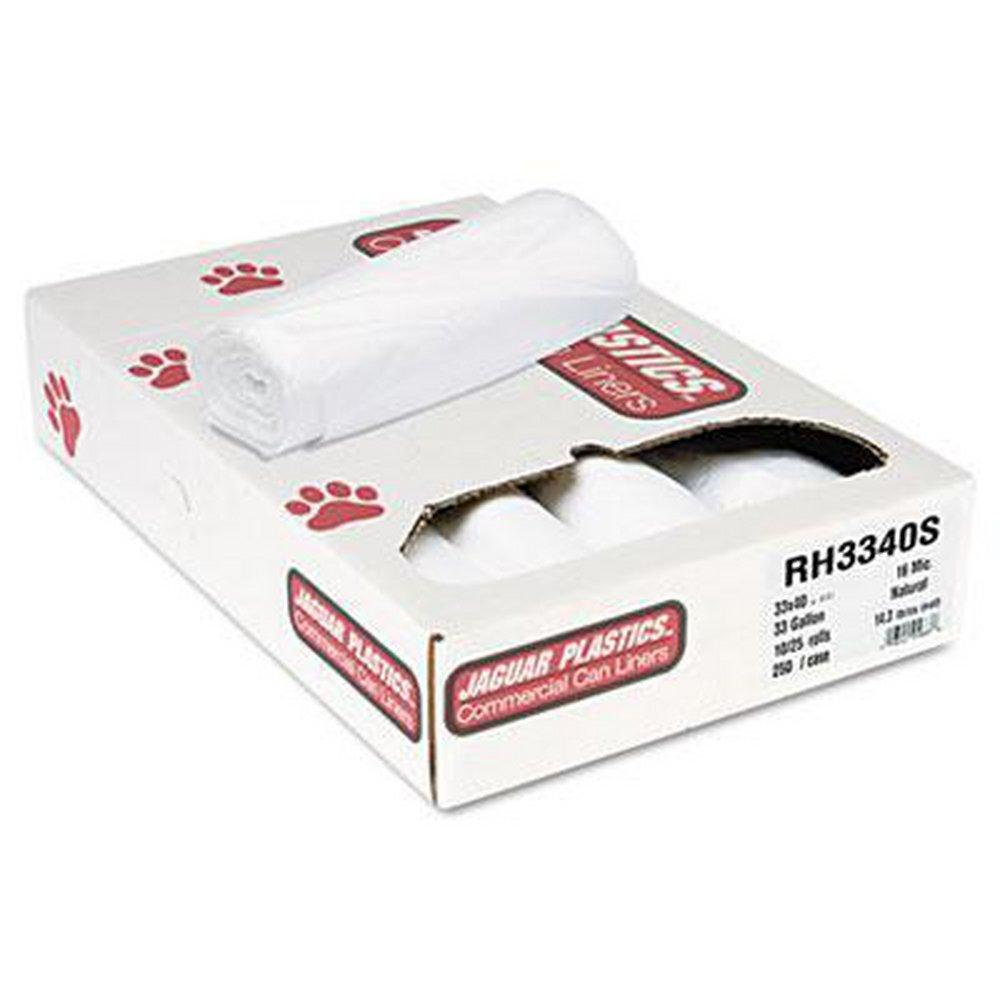 Jaguar Plastics Natural 33 x 40 in. 16 mic Coreless Roll in Natural 