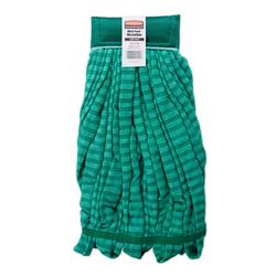 Microfiber Tube Mop with 5 in. Headband in Green