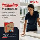 Kimberly-Clark Professional&trade; White 9-1/10 in. Pop-Up Box Wipes in White 