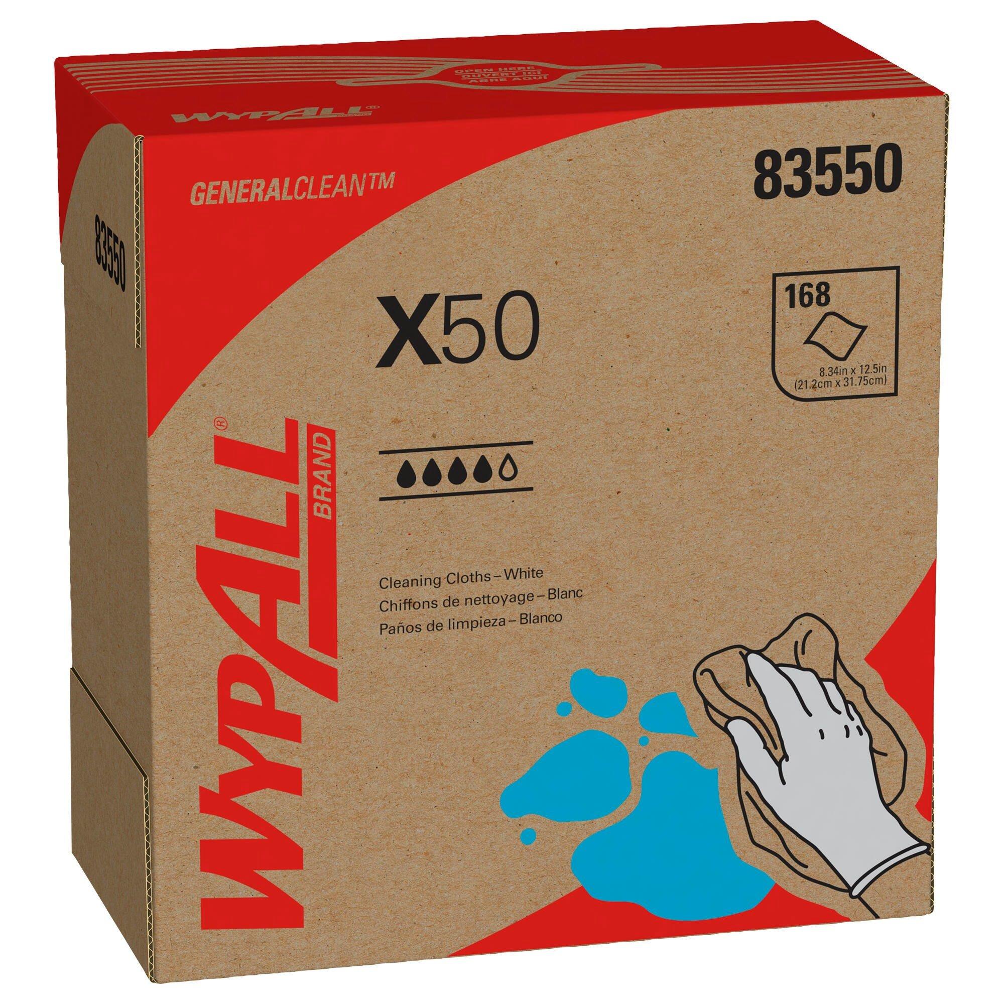 Kimberly-Clark Professional&trade; White 9-1/10 in. Pop-Up Box Wipes in White 
