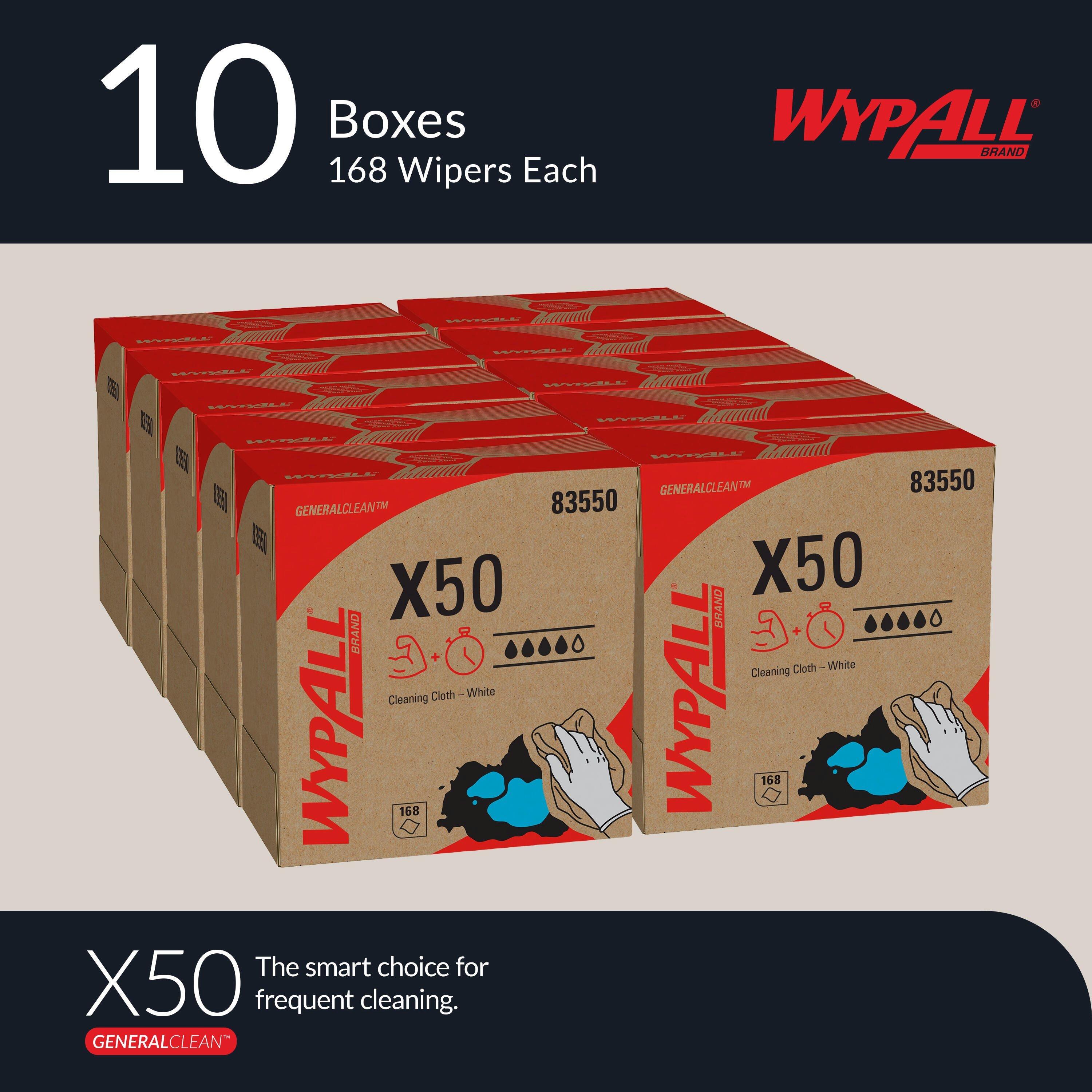 Kimberly-Clark Professional&trade; White 9-1/10 in. Pop-Up Box Wipes in White 