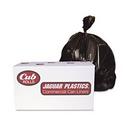 Jaguar Plastics Black 38 x 63 in. 60 gal 2.7 mil Can Liner 