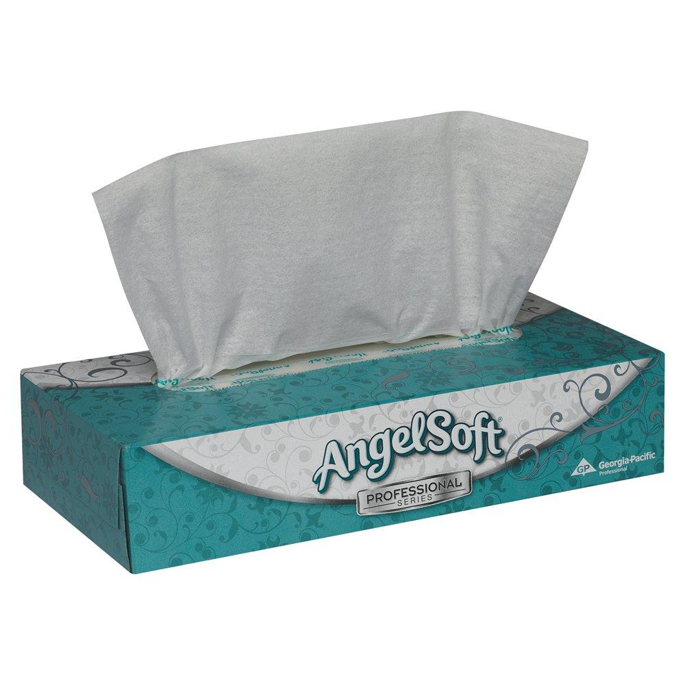 Georgia-Pacific White Flat Box Facial Tissue (Case of 30) 