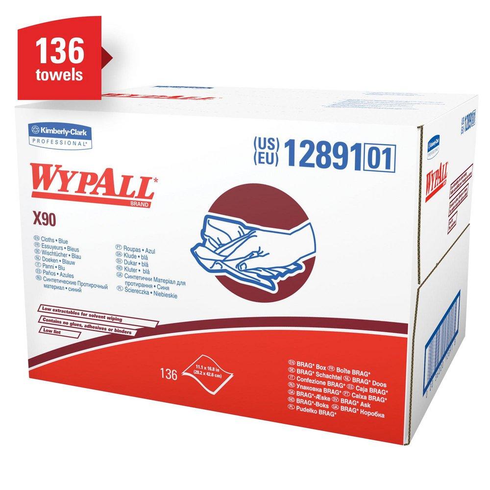 WypAll&reg; White 16-4/5 in. Pop-Up Wipes Box in White 