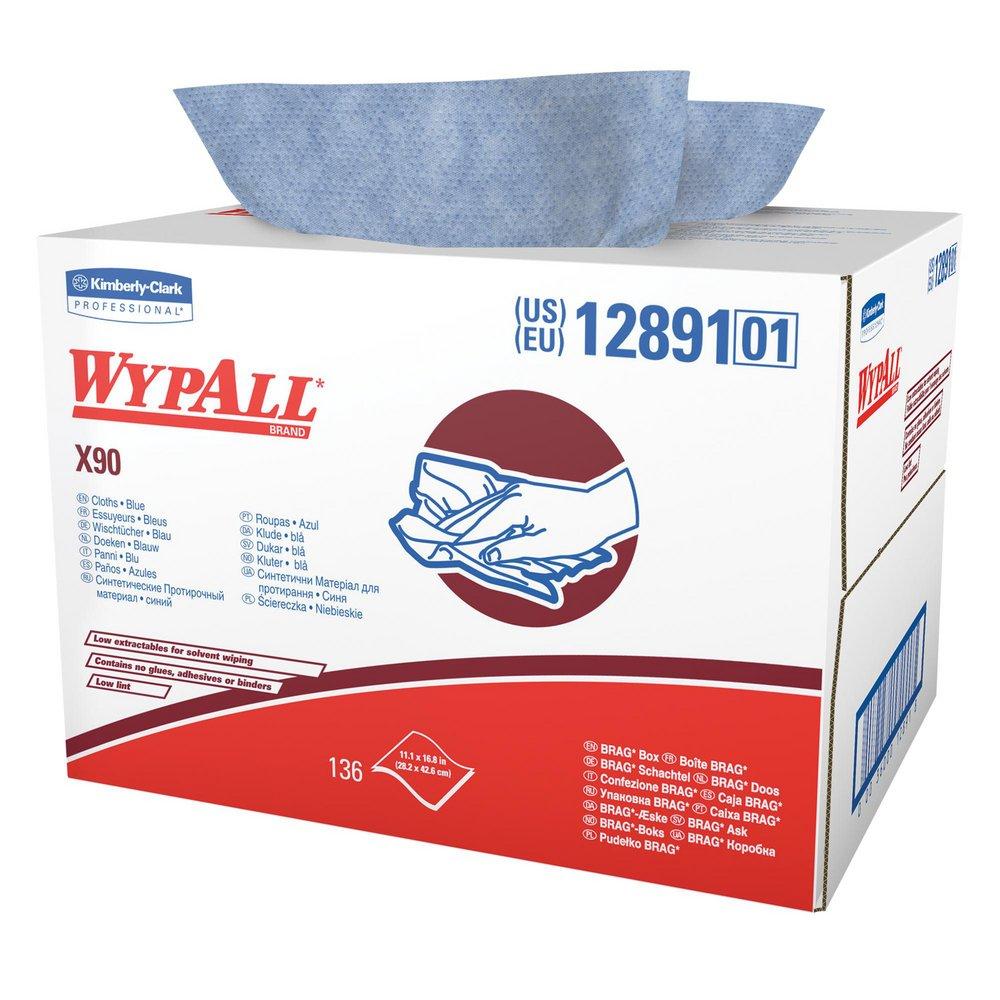 WypAll&reg; White 16-4/5 in. Pop-Up Wipes Box in White 