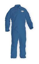 L Size Fabric Coverall with Front Zip, Storm Flap and Elastic Back, Wrist and Ankle