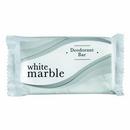 0.75 oz. Marble Deodorant Soap Bar in White