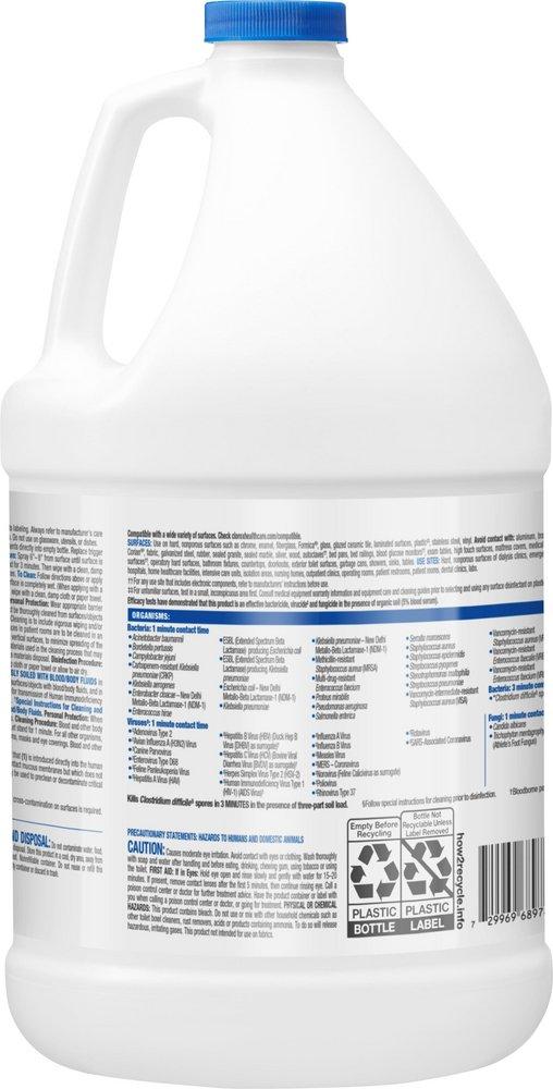 Clorox Healthcare White Bleach Germicidal Cleaner 
