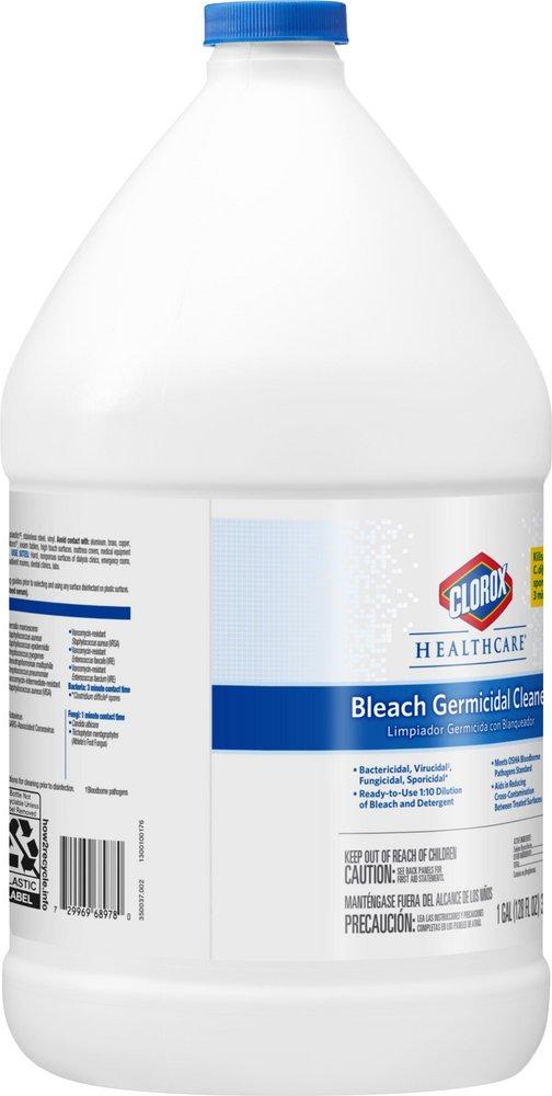 Clorox Healthcare White Bleach Germicidal Cleaner 