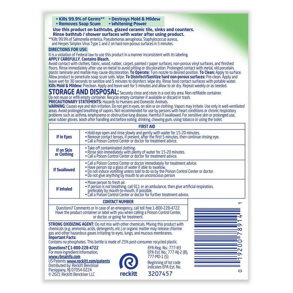 Lysol&reg; Light Straw Antibacterial All-Purpose Cleaner with Bleach (Case of 12) 