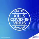 Lysol&reg; Clear Liquid 7 x 8 in. Disinfecting Wipes in Lemon 