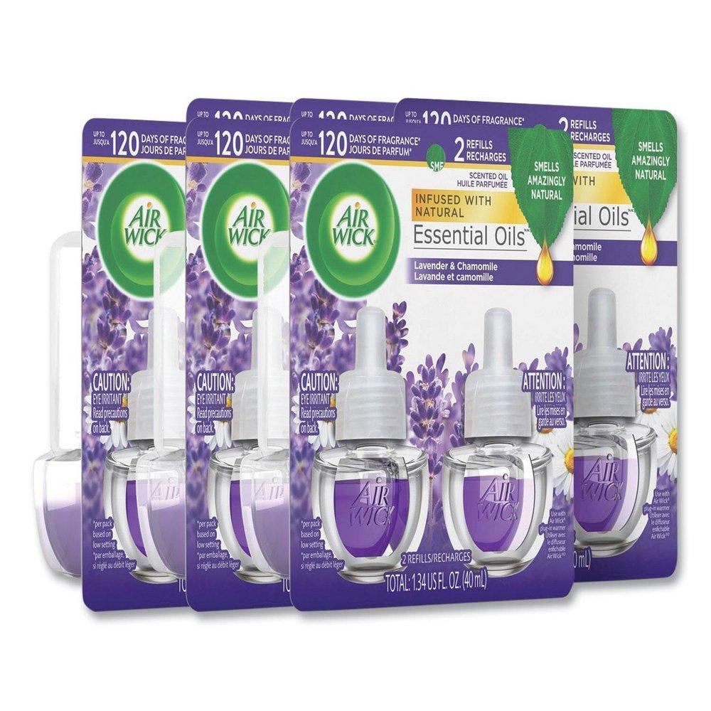 Air Wick Violet Lavender Fragrance Scented Oil Refill (Case of 6) 
