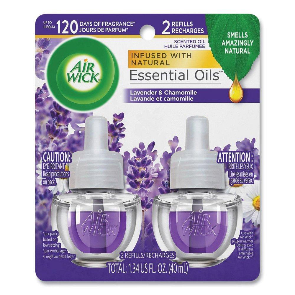 Air Wick Violet Lavender Fragrance Scented Oil Refill (Case of 6) 