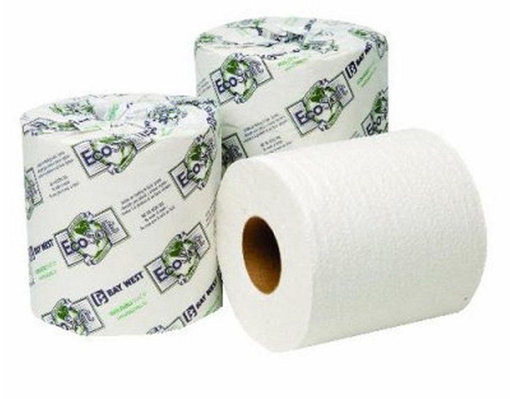Wausau Paper White 3-3/4 in. 2-Ply Bathroom Tissue in White (Case of 96) 