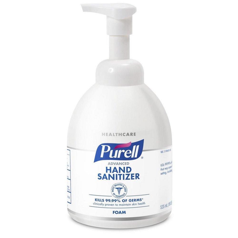PURELL&reg; Clear Advanced Instant Hand Sanitizer Foam Pump Bottle 