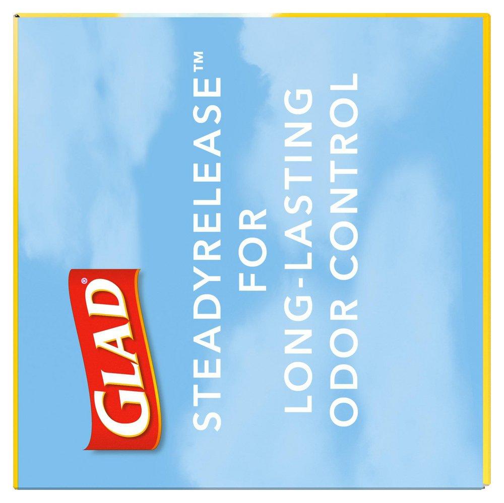 GLAD White 9-1/2 x 14-1/4 in. 0.78 mil Trash Bag in White 