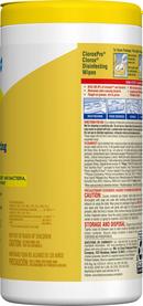 Clorox White 75 ct Lemon Fresh Fragrance Disinfecting Wipes 
