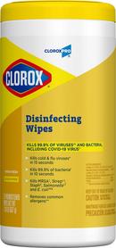 Clorox White 75 ct Lemon Fresh Fragrance Disinfecting Wipes 