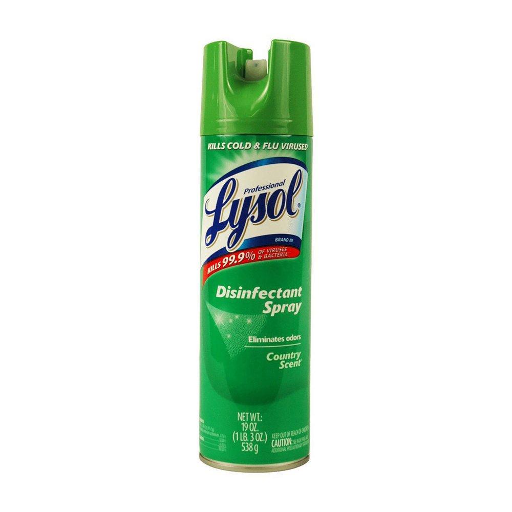 Lysol Clear Disinfectant Spray (Case of 12) 