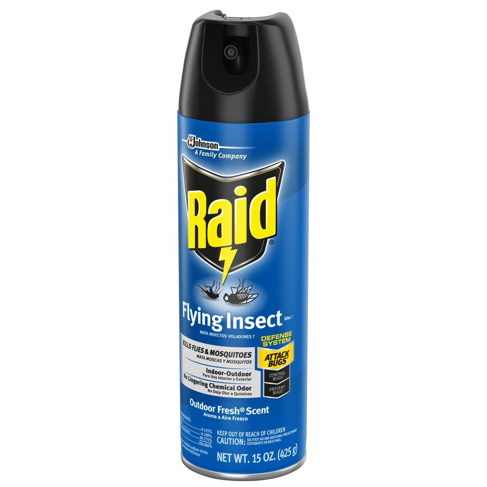 Raid Aerosol Commercial Flying Insect Killer Spray 