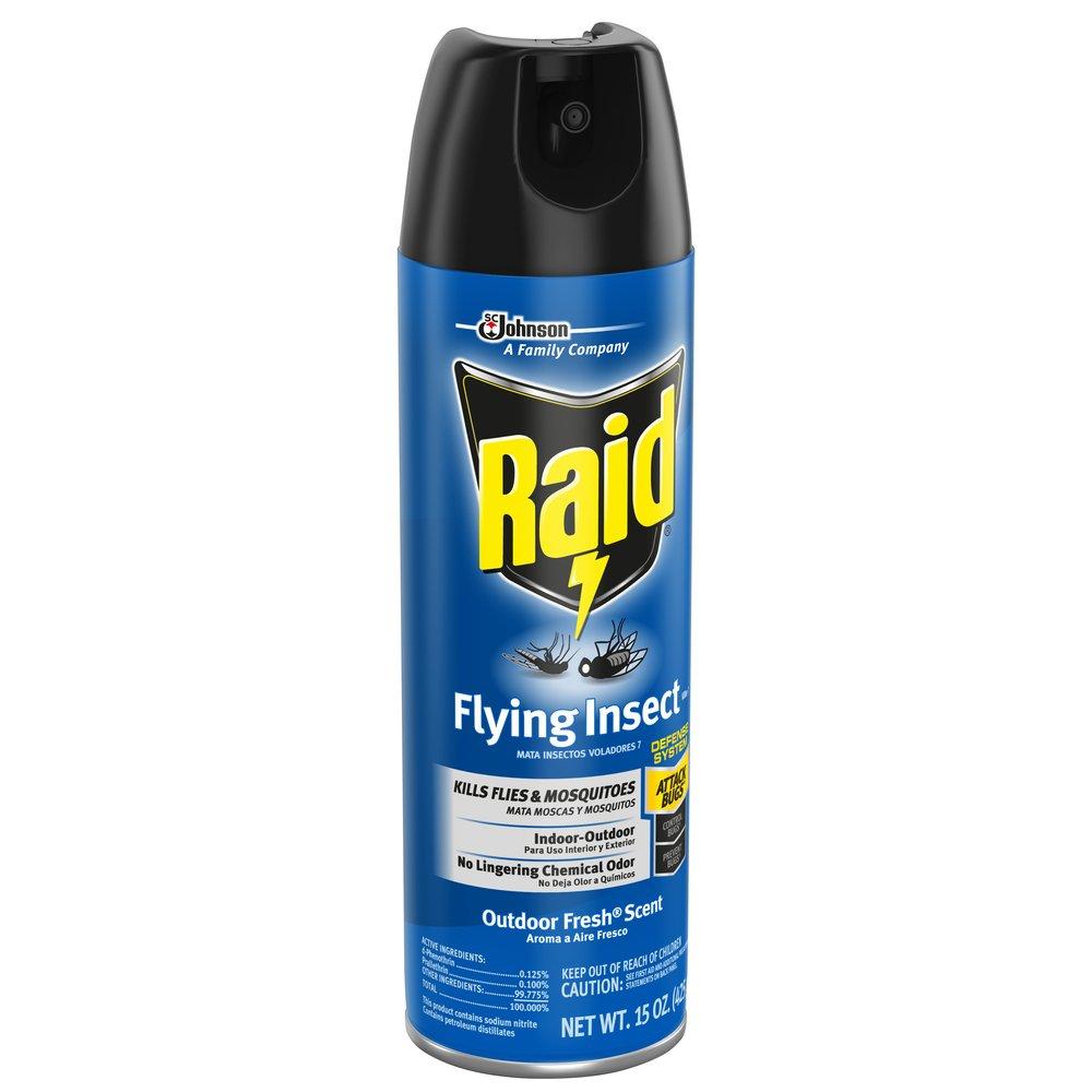 Raid Aerosol Commercial Flying Insect Killer Spray 
