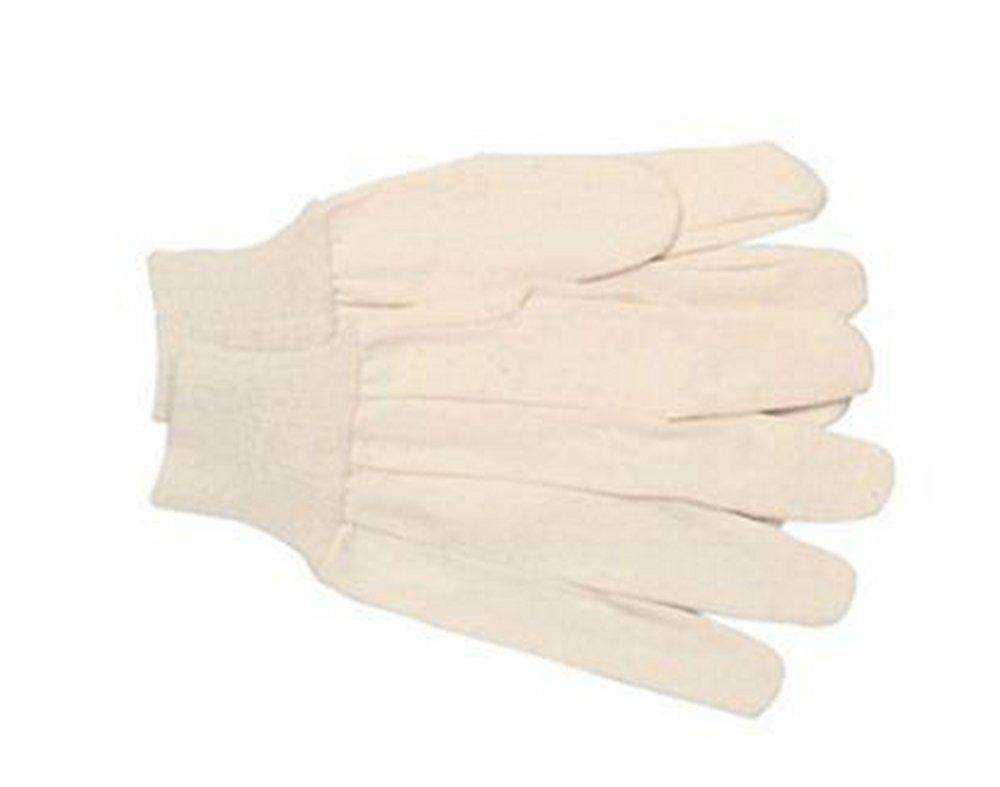 Boardwalk&reg; White Canvas and Cotton Gloves 