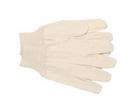 Boardwalk&reg; White Canvas and Cotton Gloves 