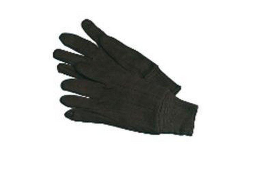 Boardwalk&reg; Brown Jersey Knit Wrist Clute Gloves 