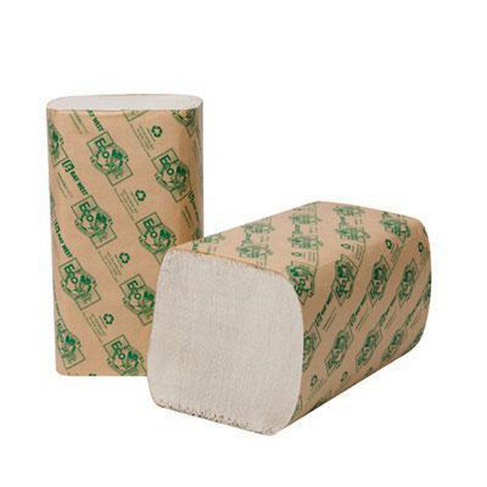 Wausau Paper White Single-Fold Paper Towel 