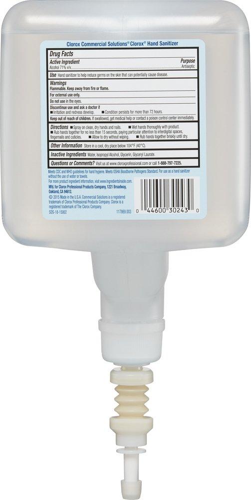 Clorox Clear Hand Sanitizer Refill 