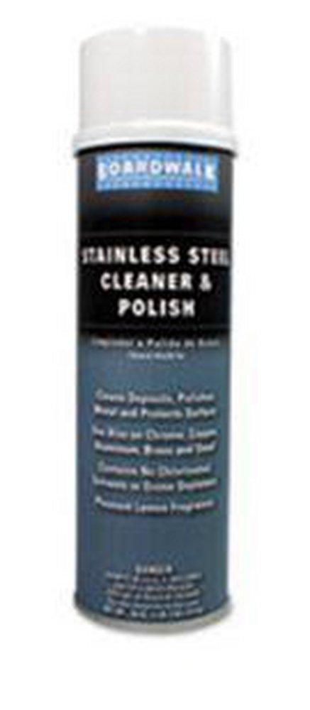 Boardwalk&reg; Stainless Steel Cleaner and Polish 