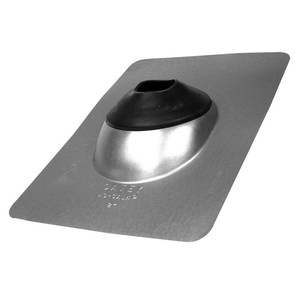 Oatey&reg; Unfinished Galvanized Roof Flashing Standard Base 