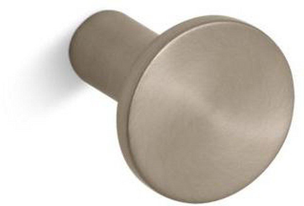 KOHLER Vibrant&reg; Brushed Bronze Cabinet Knob 