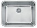 Franke Stainless Steel 24-3/4 x 18-3/4 in. No Hole Single Bowl Undermount Kitchen Sink 