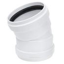 6 in. Gasket Sewer Straight SDR 35 PVC 11-1/4 Degree Elbow