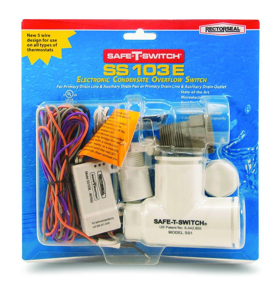 Rectorseal White SS103E DU SNSR Overflow Switch 