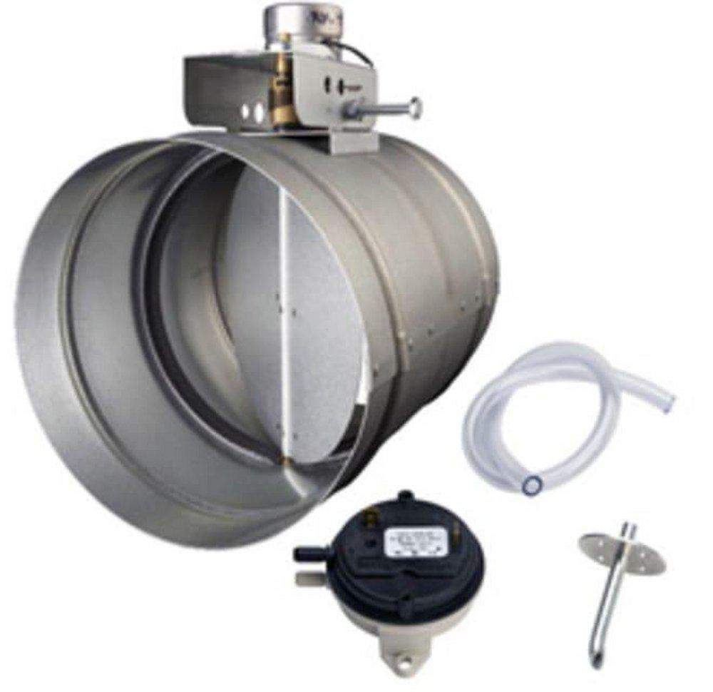 Broan Make-up Air Damper Galvanized Steel 