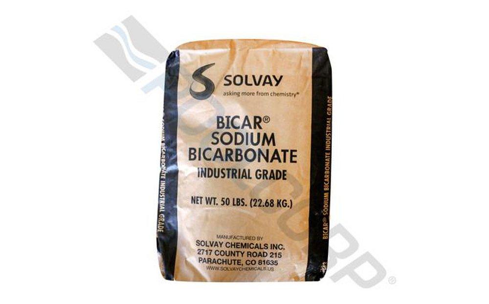Solvay Chemicals White Bicarbonate Sodium Bag 